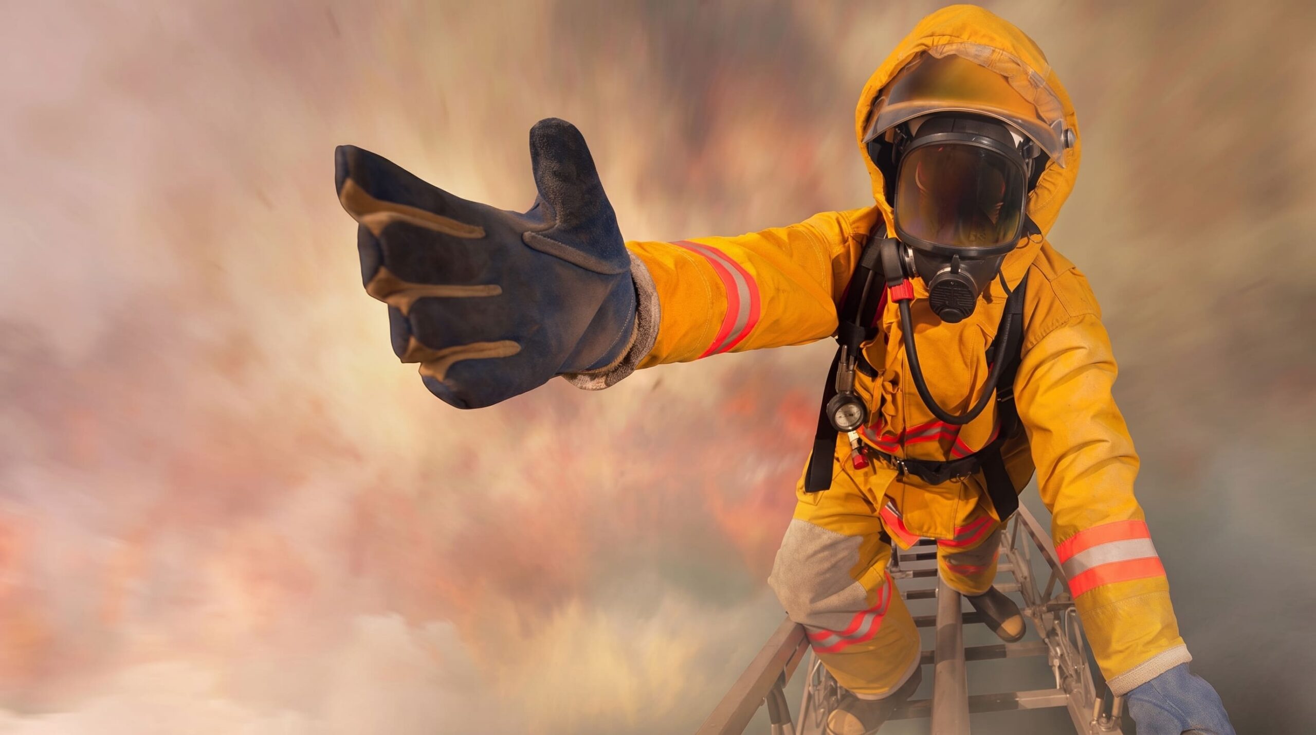 Firefighter_climbing_ladder_